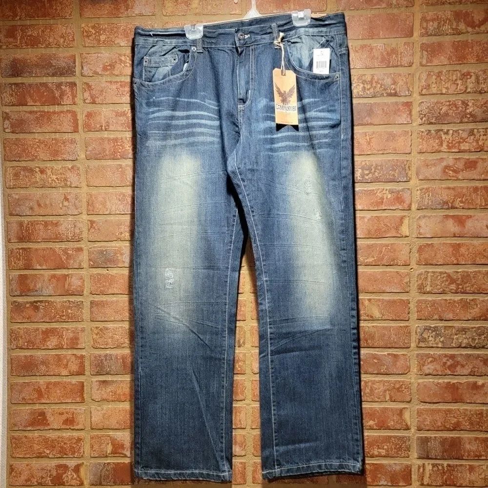 Company 81 38/32 iron wash spencer fit jeans NWT